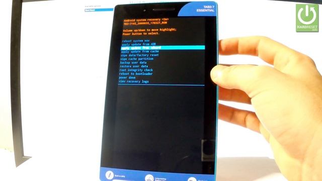 Recovery Mode on LENOVO Tab3 7 Essential - Enter & Quit Recovery смотреть онлайн