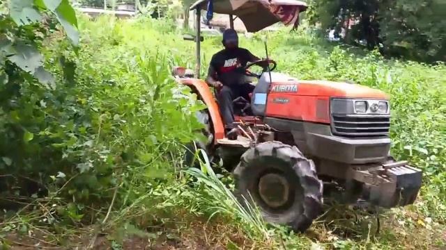 Мини-трактор Kubota L3408. смотреть онлайн