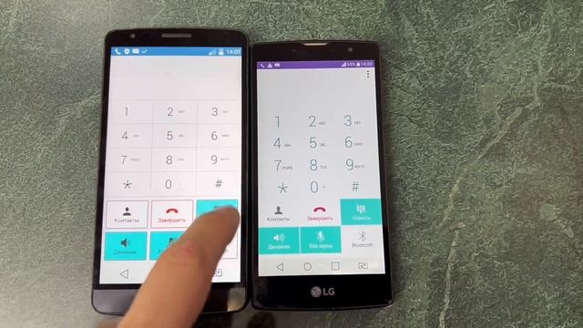 Outgoing Call LG G3 Stylus Android 5.2 & LG Magna Android 6.0 смотреть онлайн
