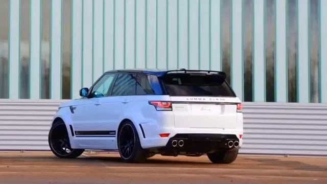 Тюнинг Range Rover Sport Lumma Design CLR RS 2014 смотреть онлайн