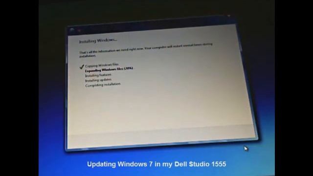 Upgrading to Windows 7 смотреть онлайн