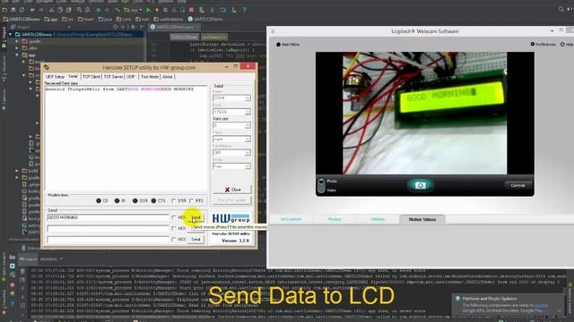 Android Things - UART - LCD Loopback смотреть онлайн