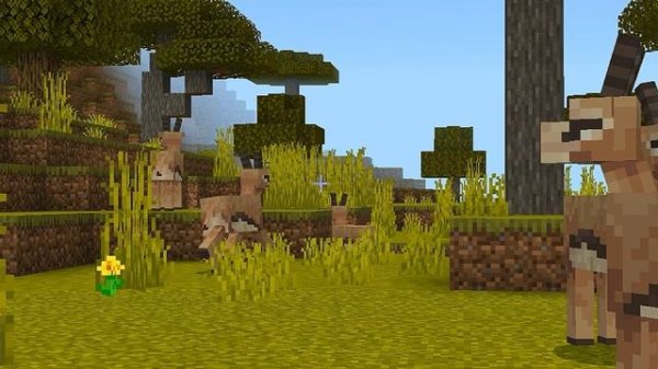 🐘WORLD WILD ANIMALS ADDON for BEDROCK | MINECRAFT PE +1.20 #addons