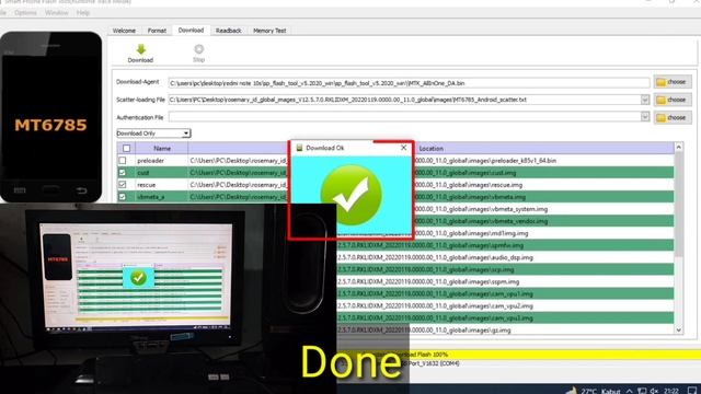 Flash Redmi Note 10s (rosemary) Bootloader Locked Or Unlocked