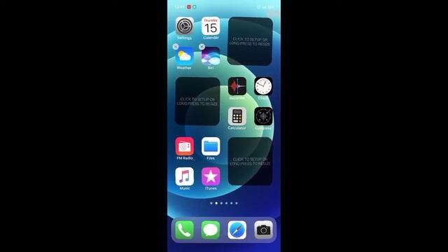 IOS 14 Widget on any Android смотреть онлайн
