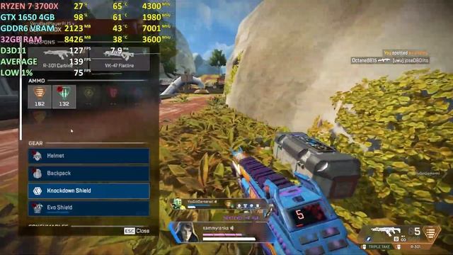 Apex Legends - Season 11 | GTX 1650 + Ryzen 7 3700X - 1080p | Low Settings смотреть онлайн