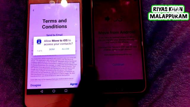 Transfer all datas from android to iphone | malayalam | смотреть онлайн