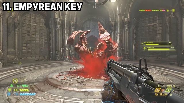 DOOM ETERNAL - Mission 9 - All Secrets, Collectibles Locations - 100% Walkthrough смотреть онлайн