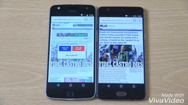 One plus 3 vs moto z play speed n ram management comparidon part2. смотреть онлайн