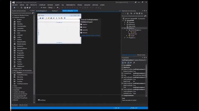 Windows Forms. ToolStrip, MenuStrip, StatusStrip [05-14] смотреть онлайн