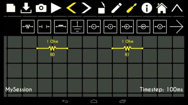 Android Circuit Simulator: Wire Element смотреть онлайн