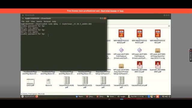 How to Install Teamviewer from Terminal in Linux Ubuntu смотреть онлайн