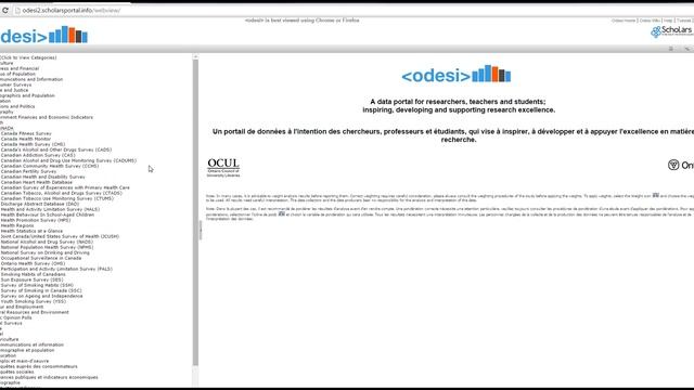 Downloading a Full Dataset in ODESI смотреть онлайн