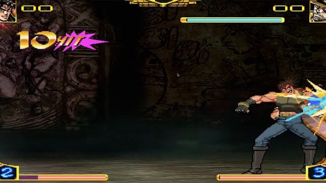 Jojo mugen by Ebalaika Young Joseph vs Old Joseph смотреть онлайн