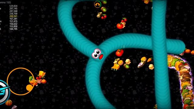 Worms Zone .io - Gameplay Walkthrough Part 2 - iOS Android смотреть онлайн