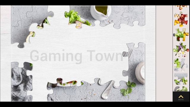 Magic Puzzles. Beautiful Healthy Salad 🥗 My Gaming Town. смотреть онлайн