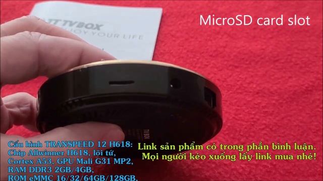 Chỉ 400k 4GB+128GB Tivi BOX 6K TRANSPEED H618 Android 12 khiển giọng nói (link mua trong bình luận) смотреть онлайн