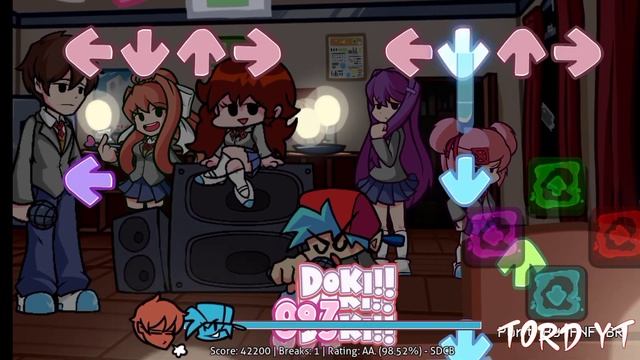 Friday Night Funkin | Doki Doki Takeover Plus | Android Port Optimized [APK] смотреть онлайн