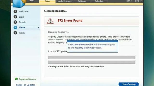 Registry Cleaner смотреть онлайн
