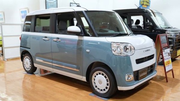 ( 4K ) Daihatsu Move Canbus Stripes G Turbo : Mint / White