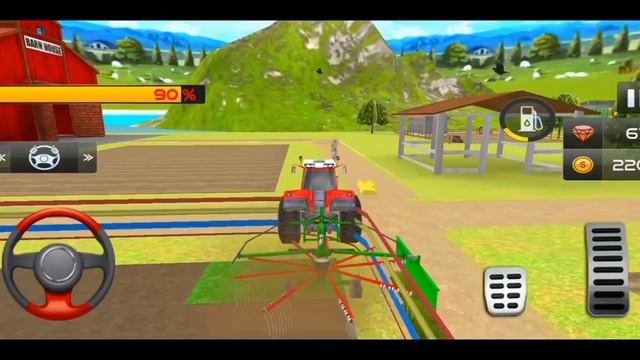 Modern Farm Tractor Driving Games - Tractor Driving 3d - Android Gameplay смотреть онлайн