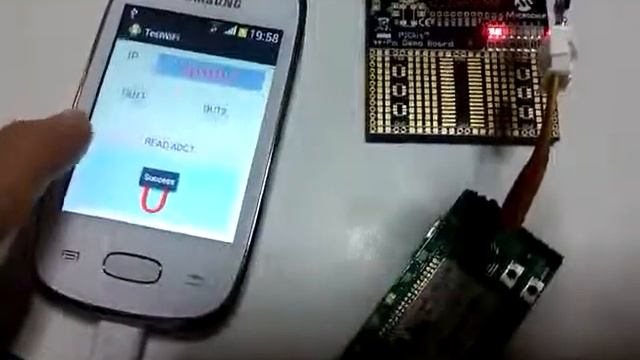 Android WiFi Control Hardware::Module RN-171 EK смотреть онлайн