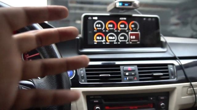 BMW N54 MHD Gauges & Logging with Android Infotainment Screen смотреть онлайн