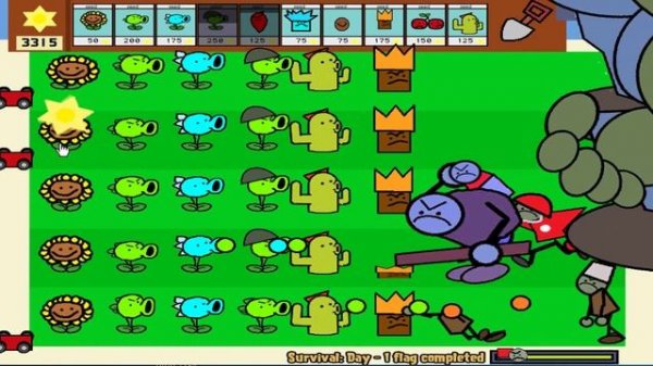 All Pea vs Dr. Zomboss Plants vs Zombies Paint Pack
