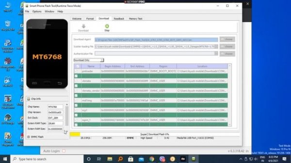 poco m2 shiva flashing unlock tool + sp flash tool