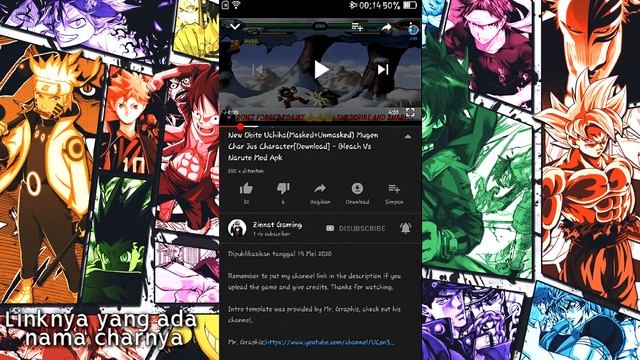 Cara download character Bleach vs Naruto M.U.G.E.N ANDROID!!!! смотреть онлайн