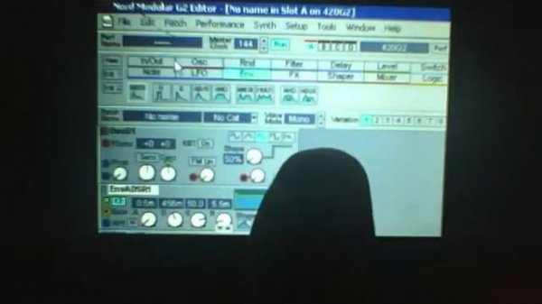 Nord Modular G2 - Remote Desktop XP / Android phone