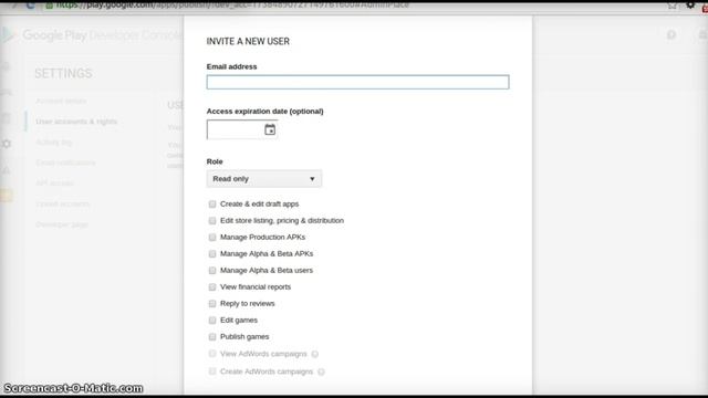 How to Invite User to Access "Google Play Developer Console" смотреть онлайн