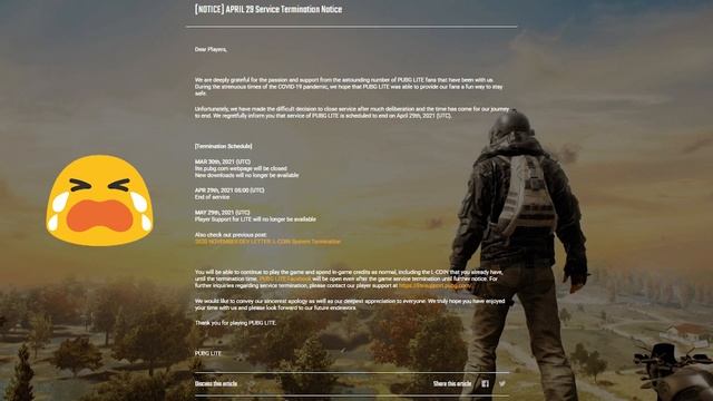 PUBG Lite PC - Termination Full Explained || Why?? - End of Service || Apon Studio смотреть онлайн