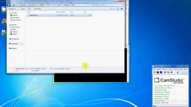Compile and run Obj C under Windows смотреть онлайн