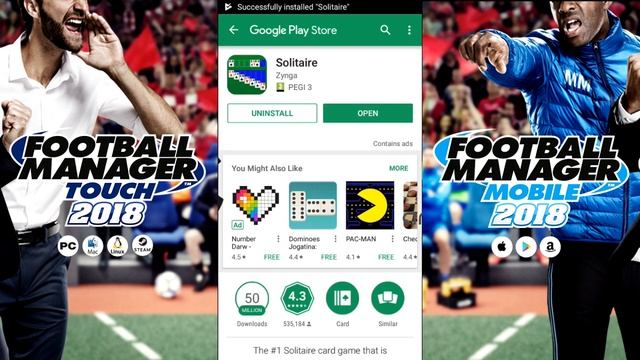 Football Manager Mobile 2018 - Free Download (Androidi OS) смотреть онлайн