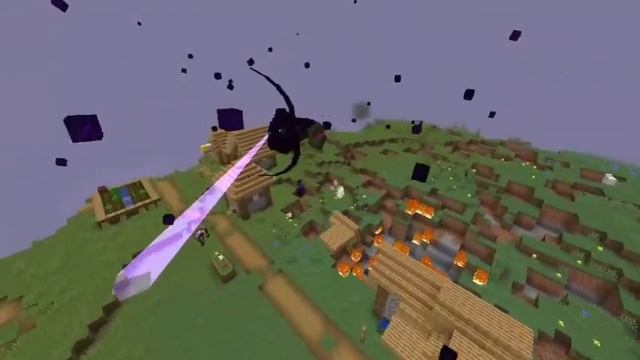 WITHER STORM MOD IN MINECRAFT!!!