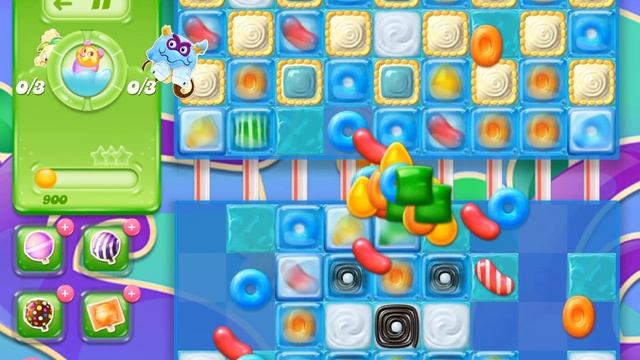 Let's Play - Candy Crush Jelly Saga (Bananadrama Level 1 - 2) смотреть онлайн