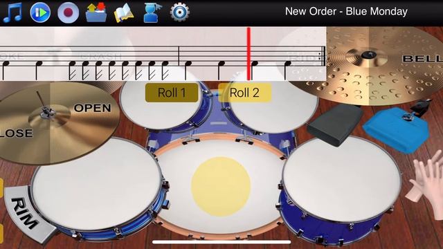 New Order - Blue Monday - Learn Drums смотреть онлайн