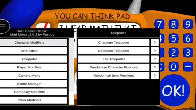 Bully basics mod menu baldi basics android port смотреть онлайн