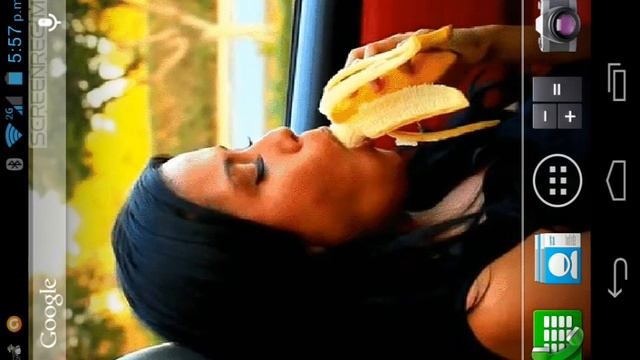 Live Wallpaper Banana Girl Android смотреть онлайн