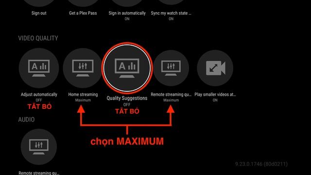 Plex Android/Google TV: Cài đặt để xem video chất lượng gốc смотреть онлайн