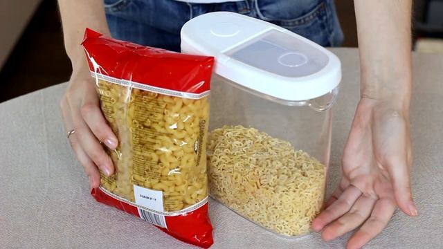 Как и сколько хранить сыпучие продукты - в чем лучше хранить крупы смотреть онлайн