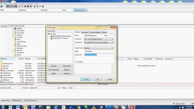 Logging into an FTP Server смотреть онлайн