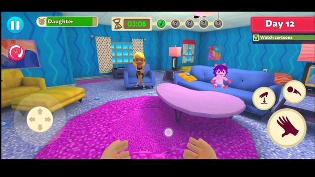 Mother simulator : Happy Virtual Family life (Level 6~15) Android.ios gameplay смотреть онлайн