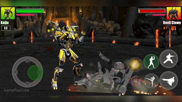 Robot Kung Fu Fighting Game смотреть онлайн