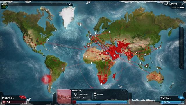 【Plague Inc Evolved】Nano-Virus, Mega Brutal, No Genes (Walkthrough) смотреть онлайн