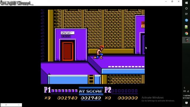 Double Dragon 2 NES : Cheat All Power