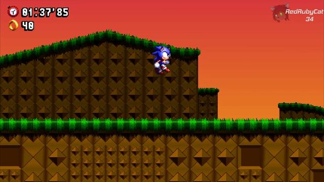 Sonic J ~ Sonic Fan Games ~ Gameplay смотреть онлайн