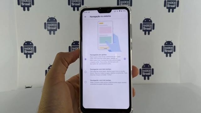 Navegação por gestos do Android 10 ROM Havoc OS v3.9 смотреть онлайн