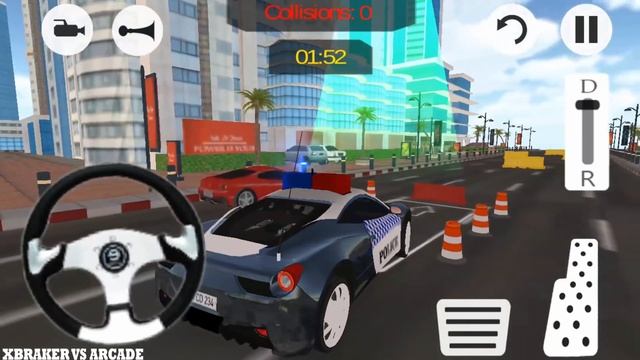 Extreme Driving School Test: Cops Car Parking 3D | Police Car - Android GamePlay FHD смотреть онлайн